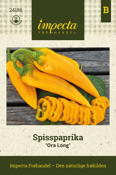 Hovedbilde Spisspaprika 'Ora Long'