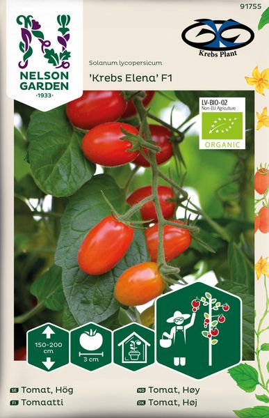 Hovedbilde Tomat Cherry. 'Krebs Elena' F1