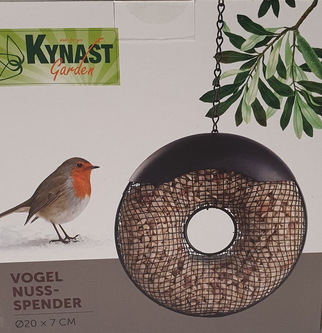 Hovedbilde Fuglemater  rund for nøtter.